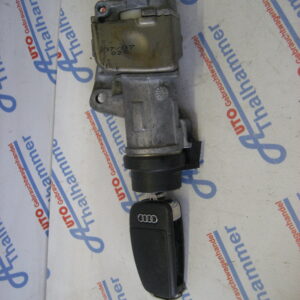 Audi A4 Avant 2007 Zündschloß Lenkradschloß Lenkschloß 4B0 905 851 – Bild 4