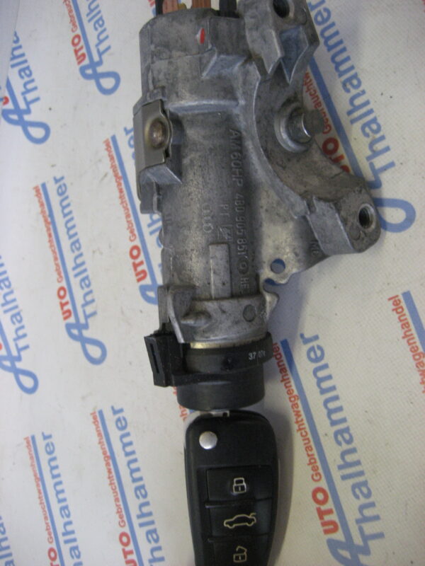 Audi A4 Avant 2007 Zündschloß Lenkradschloß Lenkschloß 4B0 905 851 – Bild 2