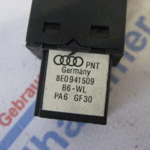 Audi A4 Avant 2007, 8E0941509 Schalter für Warnblinkanlage – Bild 3