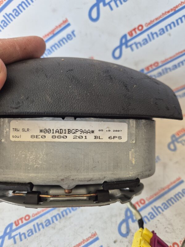 Audi A4 Avant 2007 Lenkradairbag, Airbag 8E0 880 201 BL – Bild 4