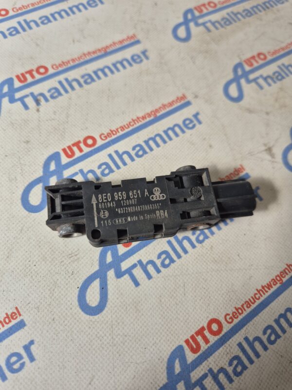 Audi A4 Avant 2007 Crashsensor, Längsbeschleunigung, Sensor 8E0 959 651 A